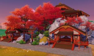 原神可以供奉得原石的地方 原神曚云神社方块